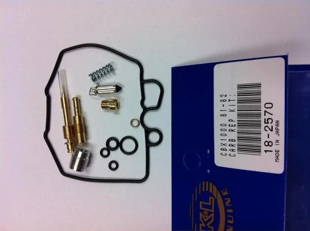 Kit de reconstrucción de carburador K&L para Honda CBX Super Sport 1981-1982 Foto 1 de 1