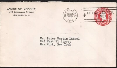 U392? UNITED STATES US postal stationery 2c , used , posted in 1942 - Image 1 of 2