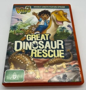 Go Diego Go! Great Dinosaur Rescue DVD Region 4 Nickelodeon 3 Episodes - Picture 1 of 4