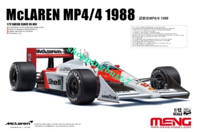 MENG RS-004 1/12 Raceing Car McLAREN MP4/4 1988‘ MODEL CAR IN STOCK LIMITED - Image 1 of 4