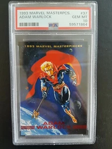 1993 Marvel Masterpieces Adam Warlock-PSA 10- Comic Card Skybox Avengers MCU - Picture 1 of 1
