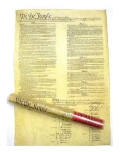 Póster Pergamino Constitución 23 x 29 NUEVO - Imagen 1 de 1