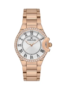Daniel Klein Premium Women White/Rose Gold Watch - Picture 1 of 1