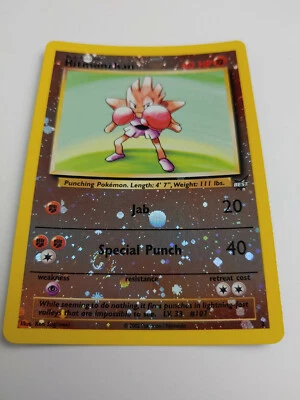 Hitmonchan #2 non-Winner Best of Game Reverse Holo Near Mint - Image 1 of 4