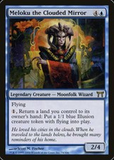 1 x MTG NM Meloku the Clouded Mirror Champions of Kamigawa Rare