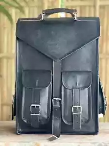 Bolso Mochila Viaje Cuero Genuino Mochila Hombre Nuevo y Mujer Grande - Imagen 1 de 5