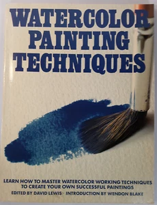 Watercolor Painting Techniques by David Lewis (1983, Trade Paperback) - Picture 1 of 3