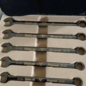 1995 75th Anniversary Snap on Collectable Gold/platnium Wrench Set Mint Papers - Picture 1 of 12