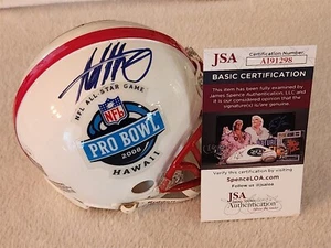 ADRIAN PETERSON signed PRO BOWL mini helmet JSA COA VIKINGS - Picture 1 of 3