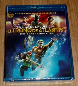 LA LIGA DE LA JUSTICIA EL TRONO DE ATLANTIS NUEVO BLU-RAY ANIMACION (SIN ABRIR) - Imagen 1 de 2