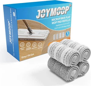 Flat Mop Pads, Microfiber Mop Cleaning Pads, Washable Pads, Pads Replacement for - Picture 1 of 12