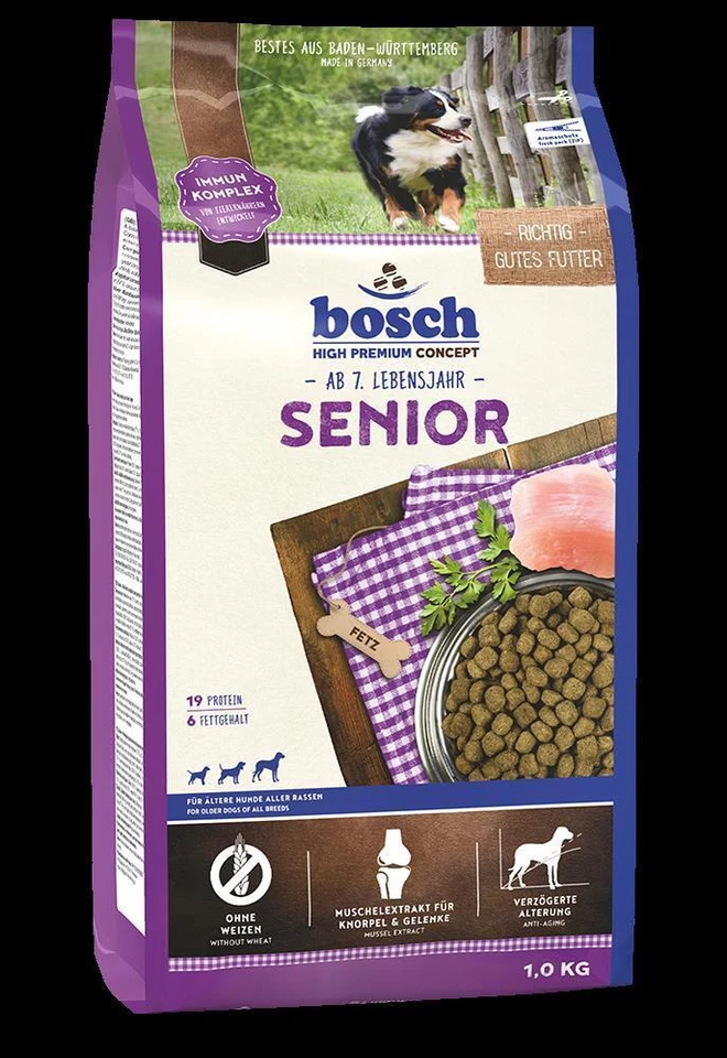 Bosch Bosch Senior 1 kg Hundefutter Trockenfutter - Bild 1 von 1