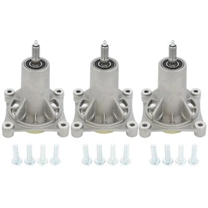 3 Spindle Assembly for Husqvarna 46" 48" 54"Deck LGT2554 YTH2348 YTH24V48 RZ5424 - Picture 1 of 8