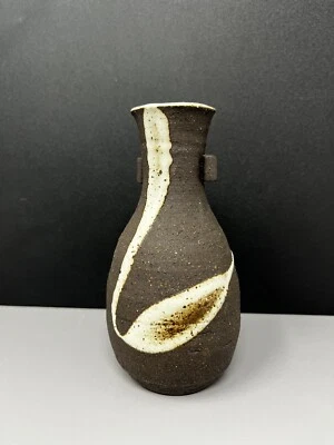 Janet Leach lugged stoneware vase for Leach pottery #107 - Image 1 of 4