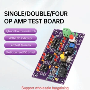 Módulo Amplificador Operacional T2 OP AMP Probador Amplificadores Operacionales Individuales Dual Quad Operation Amperios - Imagen 1 de 12