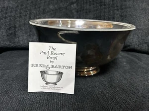 Reed & Barton 106 Silver Plated 10" Serving Bowl 100 Year Warranty w/ Liner 10" - Picture 1 of 5