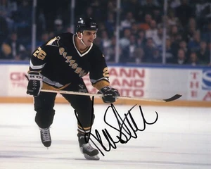 KEVIN STEVENS SIGNED AUTOGRAPH PITTSBURGH PENGUINS 8X10  PHOTO PROOF #2 - Picture 1 of 2