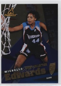 1998 Pinnacle WNBA Court Collection Michelle Edwards #37
