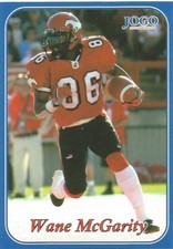 2003 JOGO CFL WANE MCGARITY CALGARY STAMPEDERS #260 (TEXAS LONGHORNS BIG 12)