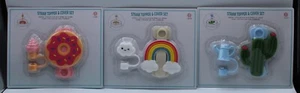 Menge 3 Target Bullseye Strohhalm Topper & Cover Set Donut, Regenbogen, Kaktus 2 Stck. - Bild 1 von 6