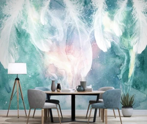 Papel pintado 3D suave M2640 autoadhesivo pegatinas desmontables Eve - Imagen 1 de 11