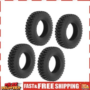 4 Pcs Rubber Tires 80 * 20mm RC Tires for 1:14 Tamiya Tractor Truck RC Car SN9F - Bild 1 von 11