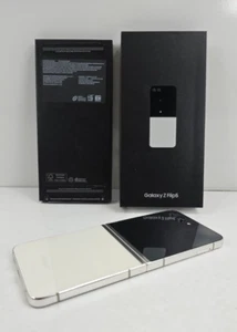 Samsung Galaxy Z Flip5 SM-F731B Unlocked 8GB RAM 512GB Cream -Beige - Picture 1 of 13