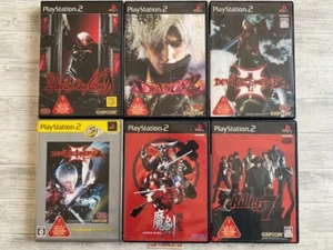 SONY PS2 Devil May Cry 1 2 3 & Special edition & Maken Shao Killer 7 from Japan - Picture 1 of 16