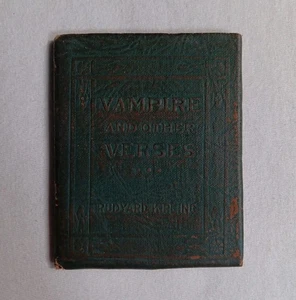Vampire And Other Verses Rudyard Kipling 1920 Little Leather Library Redcroft - Picture 1 of 8