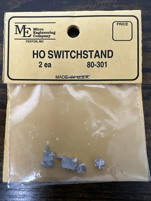 Micro-Engineering HO Scale #80-301 Switchstand (Non-Operating) 2 Pack NIP! - Image 1 of 3