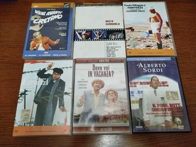 LOTTO 7 DVD LUCIANO SALCE FANTOZZI Anatra All' Arancia BASTA GUARDARLA - Immagine 1 di 2