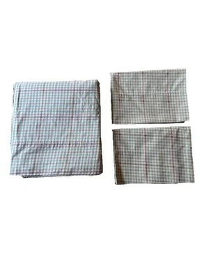 Ralph Lauren Home Churchill Queen Flat Sheet + 2 Standard Pillowcases SET - Image 1 of 4