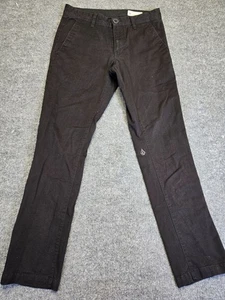 Volcom Frickin Modern Stretch Chino Hose Schwarz W28 Slim Herren - Bild 1 von 12