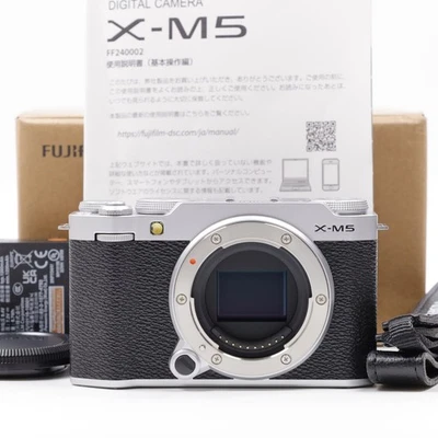 Fujifilm X-M5 Camera Digital Camera Silver (ShutterCount:560) [Near Mint] #5056C - Image 1 of 4