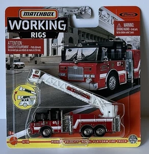Matchbox Pierce Velocity Aerial Platform Fire Truck - Picture 1 of 1