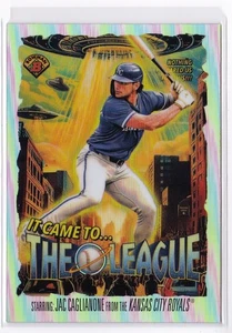 Jac Caglianone Llegó a la Liga 2025 Bowman Cromo #IT-4 Reales - Imagen 1 de 6