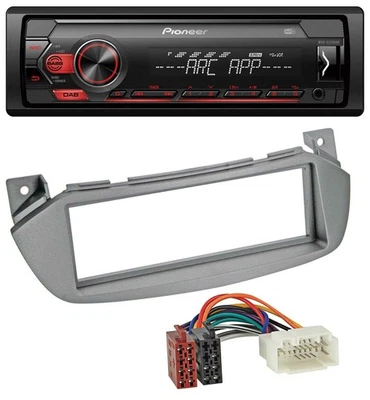 Pioneer DAB 1DIN MP3 AUX USB Autoradio für Nissan Pixo UA0 09-13 Suzuki Alto GF - Bild 1 von 4