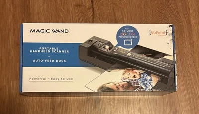 Sealed Magic Wand 4 Portable Handheld Scanner w/Docking Station PDSDK-ST470PU-VP - Image 1 of 4