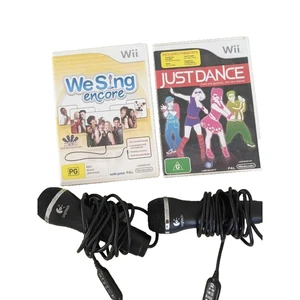 Logitech Microphones 2 USB Nintendo Wii and Games - Picture 1 of 1