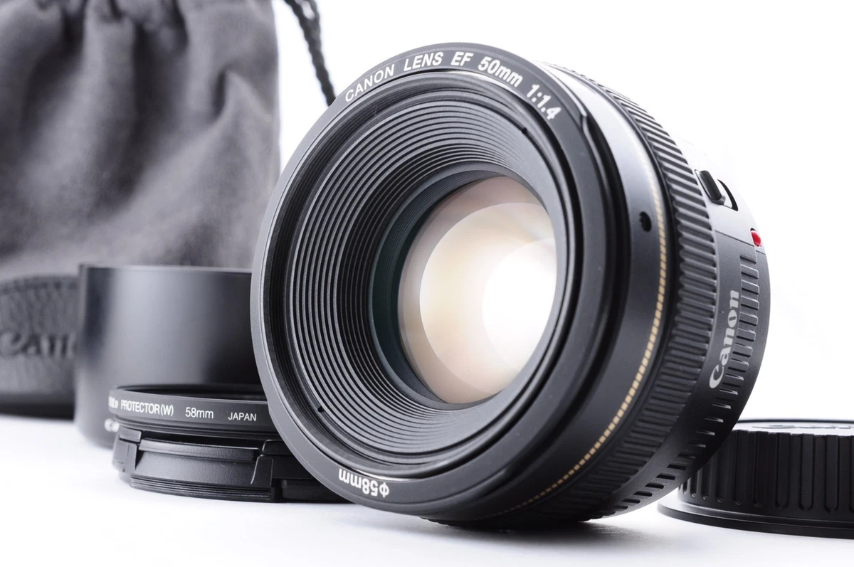Canon EF 50mm f/1.4 Camera Lenses for sale - eBay