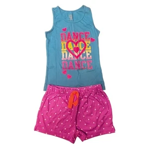 Carter's Children Girls Dance Pajama Outfit Sleeveless Tank and Shorts 7/8 - Picture 1 of 4