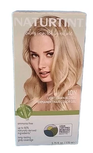 Naturtint permanent hair Color #10N TWILIGHT BLOND ( LIGHT DAWN BLONDE ) 1-PACK - Picture 1 of 8