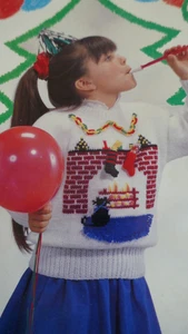 Knitting Pattern= Quick To Knit Christmas Stocking   In  Chunky- 13ins long - Picture 1 of 4