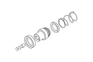 CNC ATTUATORE FRIZIONE Ø 28 MM KIT REVISIONE DUCATI MONSTER 900 1993-2002 - Imagen 1 de 1