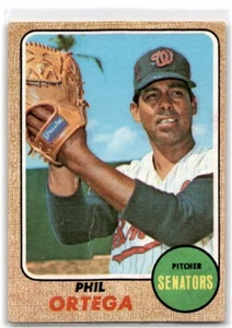 1968 Topps Phil Ortega Washington Senators #595 - Picture 1 of 2
