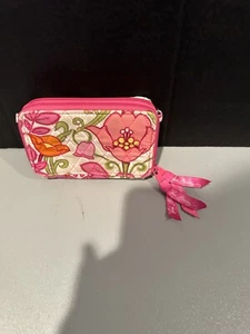 VERA BRADLEY Wristlet Small Pouch (LILLI BELL) - Picture 1 of 4