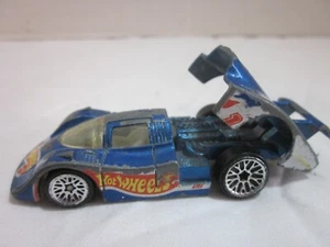 Vintage 1998 Hot Wheels Sol-Aire CX4 1:64 Die Cast Blue And White - Picture 1 of 7