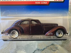 Hot Wheels #649 1999 First Editions #1 Of 26 1936 Cord Vintage very hard to find - Picture 1 of 5