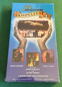 Sixth Annual McDonalds Gospelfest (Edwin Hawkins Daryl Coley) VHS + FREE DVD - Bild 1 von 2