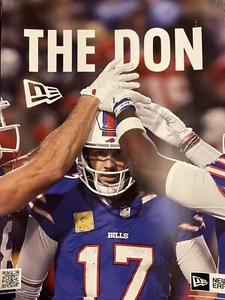 Josh Allen ‘The Don’ – Bills Mafia Limited Edition Poster 🦬🔥 Ultra-Rare - Picture 1 of 4